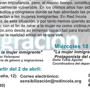 Red Íncola: IV Jornadas "Mujer e Inmigración"