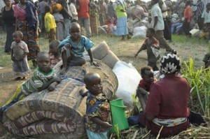 Refugiados congoleños en Uganda